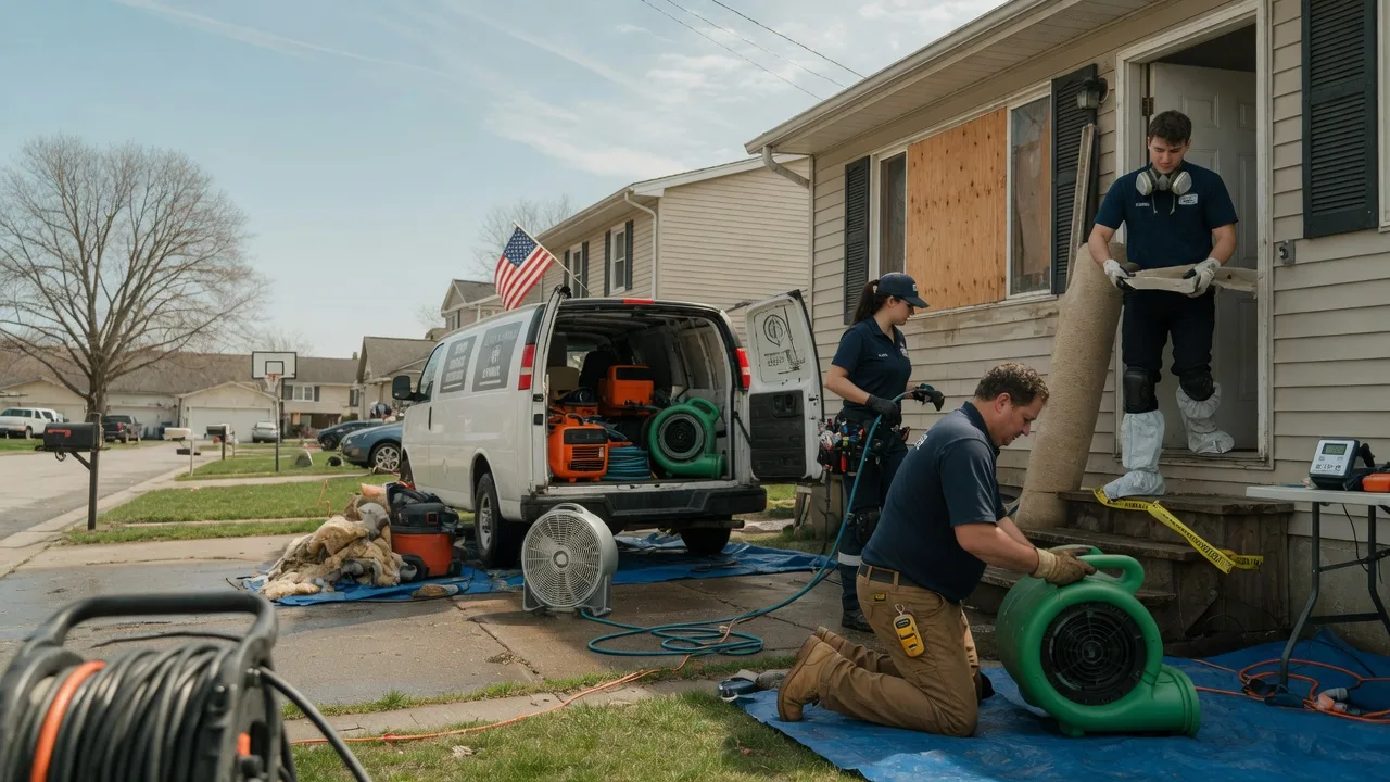 Water Damage Restoration in Pataskala, OH near me